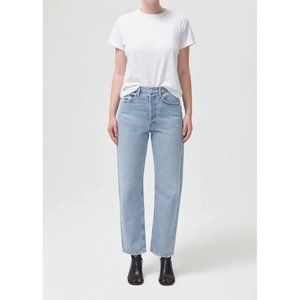 AGOLDE Womens 90’s Mid Rise Loose Fit Jean in Snapshot Wash Size 29